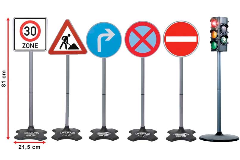 panneaux-de-signalisation-avec-feu-rouge Apprendre le code de la route avec nos voitures électriques