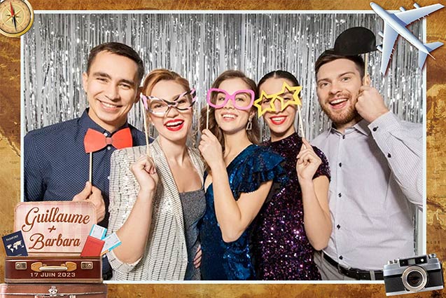 photobooth mariage mise en page