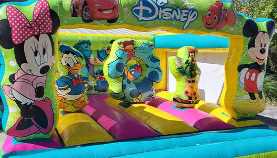 location de château-gonflable Disney pour les enfants