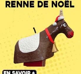 Location de Renne de Noël mécanique | Animation de Noël