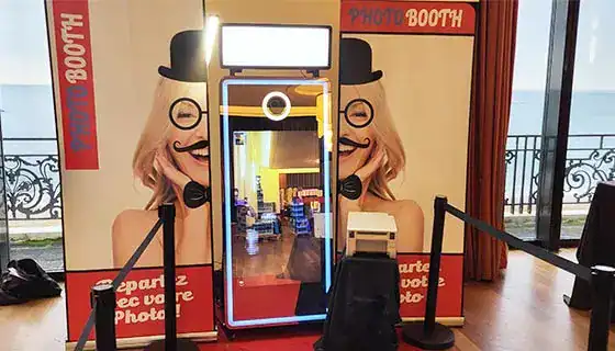 location photobooth miroir